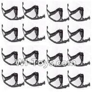 Lead Honor LH-X14 X14C X14DV X14WF Parts-16 Outer protect frame(16pcs)-Black,Lead Honor LH-X14 X14C X14DV X14WF RC Quadcopter Drone Spare Parts Accessories,LH-X14 Replacement parts